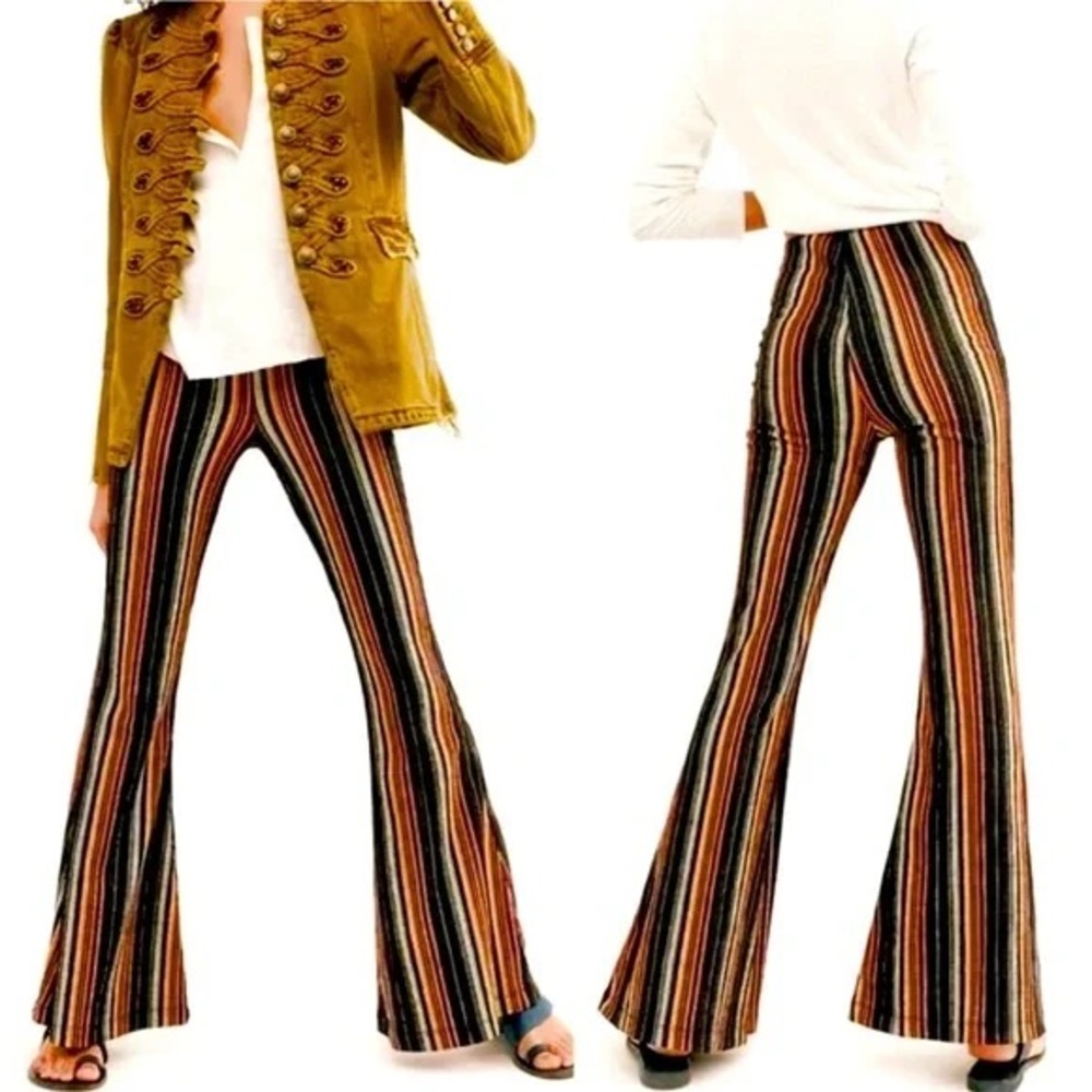 Free People Kitty Flared Pull-On Pants